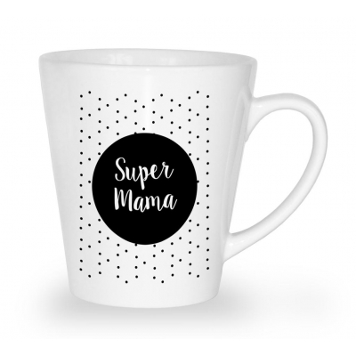 Kubek latte na dzień matki Super Mama 3